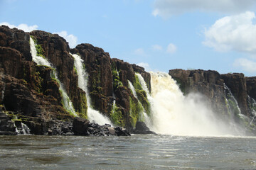 Cachoeira de santo Antônio, em Laranjal do jari, Amapá. É considerada como as 