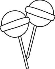 candy hand drawn illustration