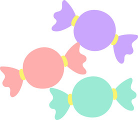 candy hand drawn illustration