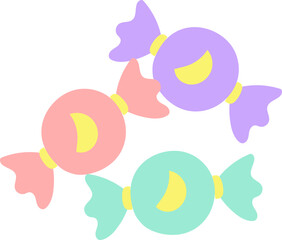 candy hand drawn illustration