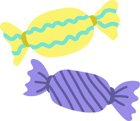candy hand drawn illustration