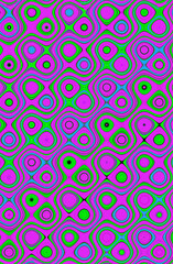 Mediterranean style wrapping paper design