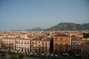 Palermo city from above