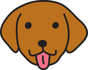 doodle dog illustration