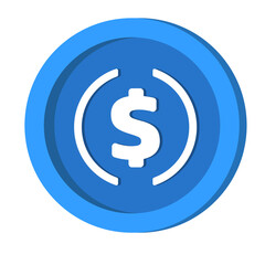 crypto usd coin icon 5