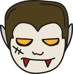 halloween hand drawn illustration