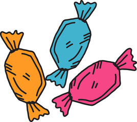 halloween hand drawn illustration