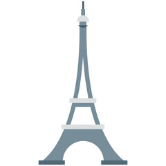 Eiffel Tower Vector Icon 