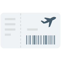 Air Ticket Vector Icon