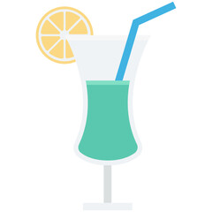 Lemonade Vector Icon 