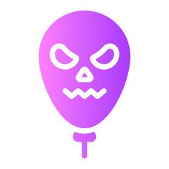 balloons gradient icon