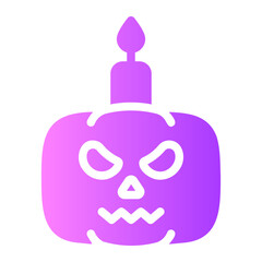 candle gradient icon