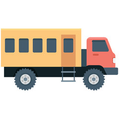 Caravan Vector Icon