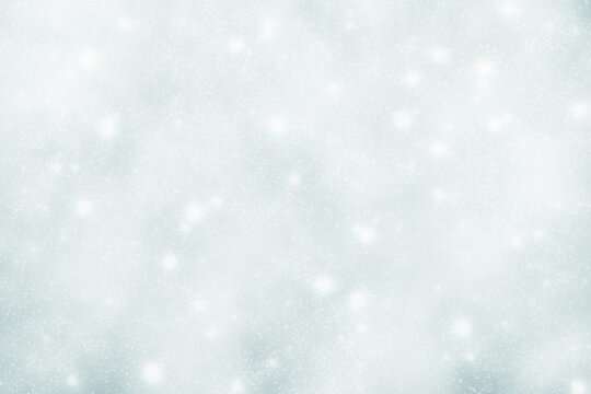 Abstract snowfall background.  Christmas, New Year and all celebration backgrounds concepts.  Winter season background. 