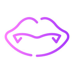 fangs gradient icon