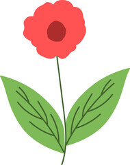 flower flat illustration