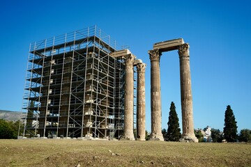 Ruins Athens Greece 2022 July