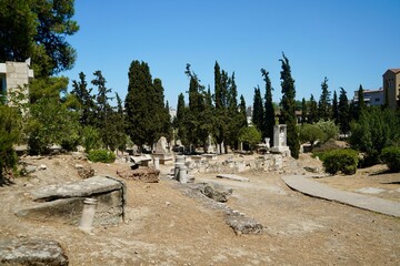 Ruins Athens Greece 2022 July