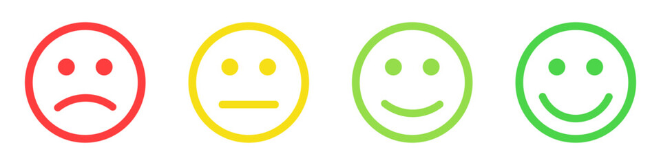 feedback emoji icon vector design