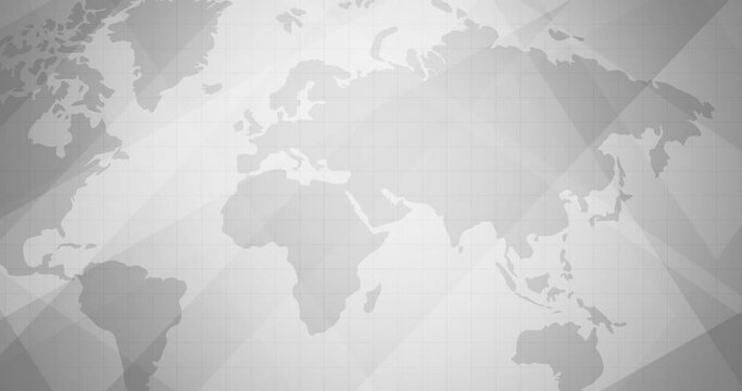 Abstract background world map, Cyber futuristic technology concept with copy space, 2D Geometry basic shape overlay Technology background 