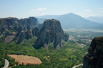 Fototapeta na wymiar Meteora Kalambaka Greece 2022 July