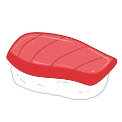 maguro nikiri sushi japanese food