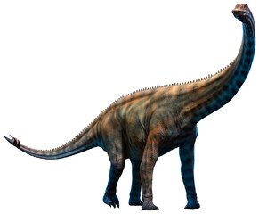 Spinophorosaurus from the Jurassic era 3D illustration	