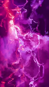 Abstract Purple Organic Clouds Liquid Vertical Video Loop