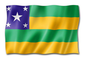 Sergipe state flag, Brazil