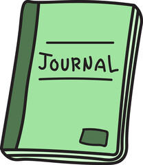 office material hand drawn illustration