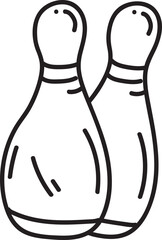 sport material hand drawn icon