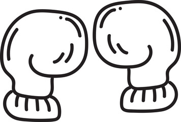 sport material hand drawn icon