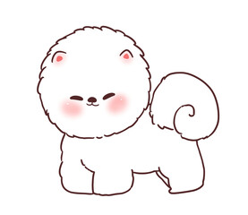 Cute dog puppy pet
