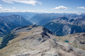 barren slopes at Sobretta peak, Italy