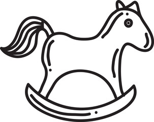 toys hand drawn icon