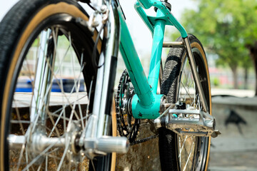 Detail image of Bmx bike background