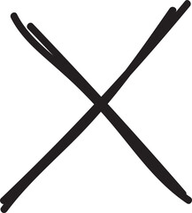 arrow hand drawn icon