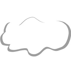 illustration of an cloud ,clouds bring rain