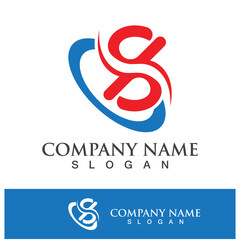 Fingerprint logo vector illustration icon