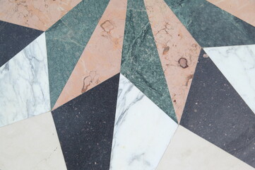 Fototapeta premium Background surface of terrazzo floor