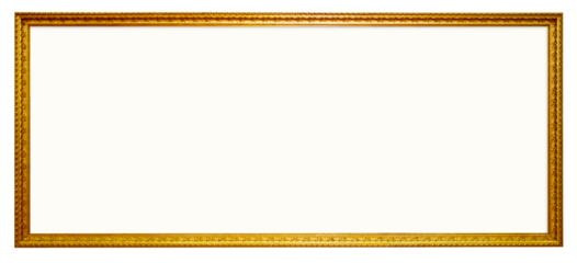 Golden Picture Frame and wooden floor photo
