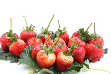 Strawberry isolated on white background