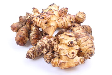 galangal on white background