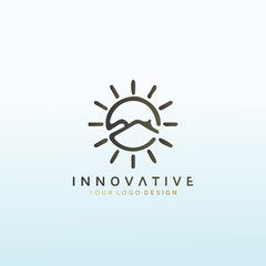 Real Estate Settlement Company Sunny logo design