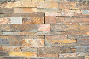 Stone brick wall, abstract background.
