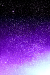 背景素材_水彩テクスチャ_夜空