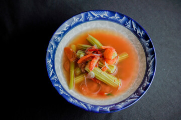 Moringa sour soup