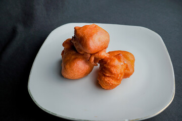 Orang-orang cake is a typical snack from Indonesia. Made from a mixture of wheat flour and bananas,...