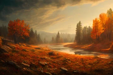  Beautiful autumn landscape © paranoic_fb