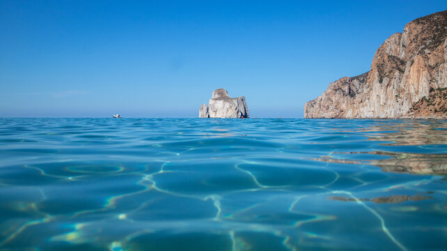 Sardegna ,Masua Pan di Zucchero faraglione